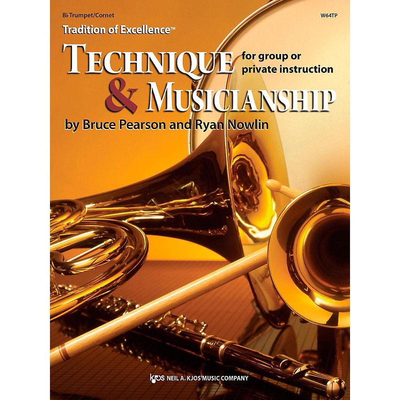 KJOS Tradition of Excellence: Technique & Musicianship Trumpet, 1 of 2
