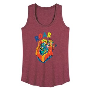 Women's - Disney - Mufasa & Simba Graphic Racerback Tank - 1 of 4