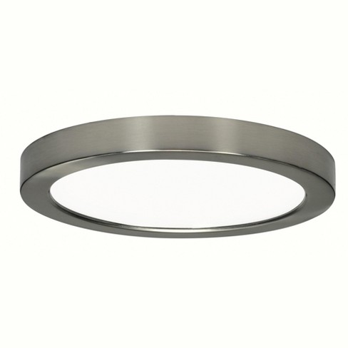 Satco Lighting S21512 9 Wide Integrated Led Flush Mount Round Drum Ceiling Fixture 3000k Energy Star Rated