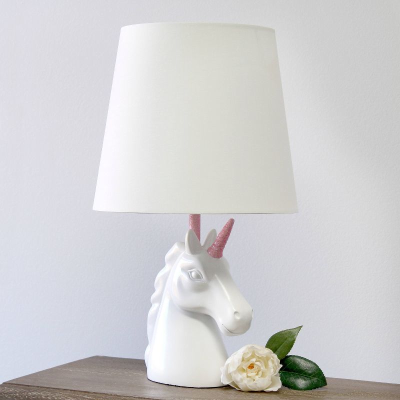 Sparkling Unicorn Table Lamp - Simple Designs, 4 of 10