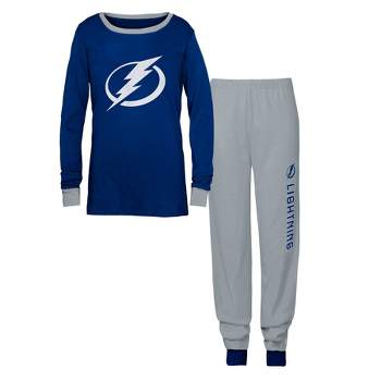 NHL Tampa Bay Lightning Youth Crew Neck Pajama Set