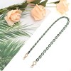 Unique Bargains Trendy Handbag Strap Deep Green White 1 Pc - 4 of 4