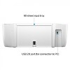 HP DeskJet 2827e All-in-One Printer with Bonus 3 Months of Instant Ink with HP+ - Print, Copy, & Scan - 60-sheet input tray - 25-sheet output tray - 2 of 4