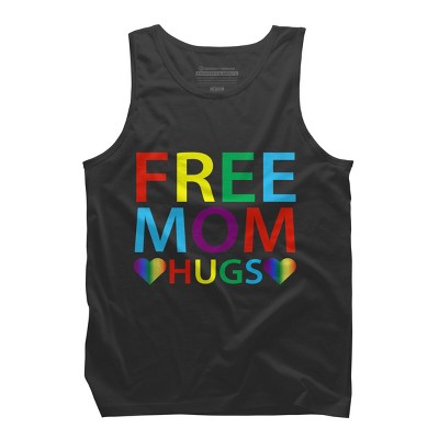 Adult Design By Humans Free Mom Hugs Hears Pride By Avocato Tank Top
