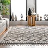 Nuloom Ansley Moroccan Lattice Tassel Indoor Area Rug - 4 of 4