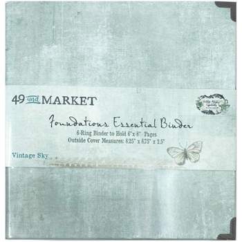 49 And Market Vintage Bits Lace Washi Tape Set 3/Pkg-Hickory