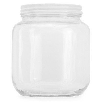 Cornucopia Brands-1gal Square Clear Plastic Canisters With Black Lids 2pk :  Target