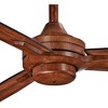 52" Minka Aire Modern 3 Blade Indoor Ceiling Fan Distressed Koa Brown for Living Room Kitchen Bedroom Family Dining House Home - 3 of 4