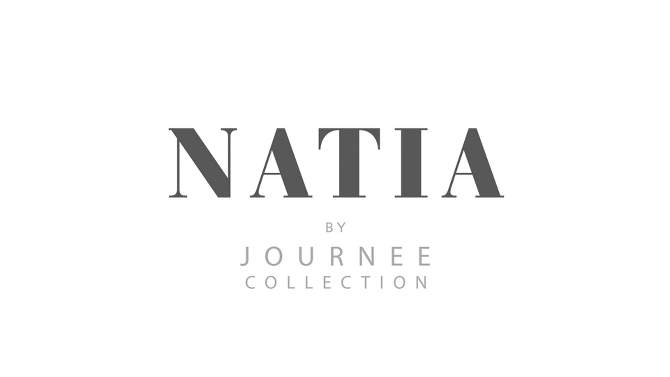 Journee Collection Womens Natia Wide Width Open Square Toe Block Heel Sandals, 2 of 10, play video