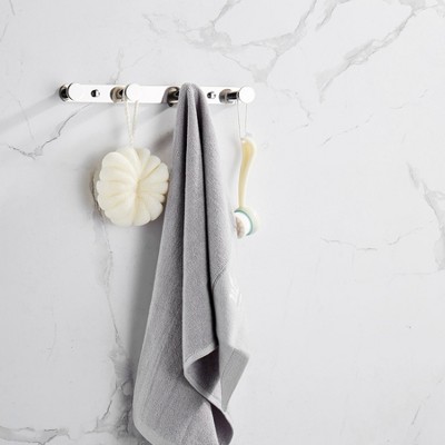 Phiestina 304 Stainless Steel Towel Hook Rack for Home Storage