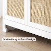Buffet with 4-door shelf storage cabinet for dining room, kitchen, living room - 4 of 4