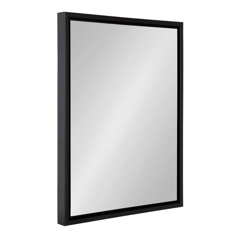 18&#34; x 24&#34; Evans Rectangle Wall Mirror Black - Kate &#38; Laurel All Things Decor, 1 of 7