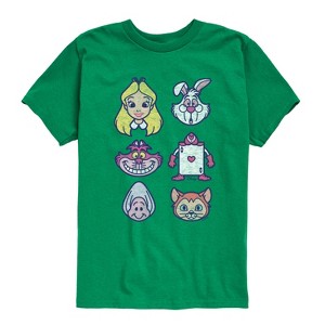 Boys' - Disney - Alice In Wonderland Short Sleeve Graphic T-Shirt - 1 of 4