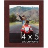 PosterPalooza | Photo Size Classic Modern Brown Frame - UV Acrylic, Foam Board Backing, Hanging Hardware - 3 of 4