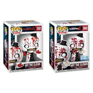 Funko Pop! 2 Pack Terrifier: Art the Clown #1592 & #1948 : Target