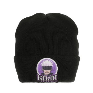 Jujutsu Kaisen Gojo Character Circle Black Cuff Beanie - 1 of 4