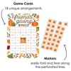 Big Dot of Happiness Fall Friends Thanksgiving - Bingo Cards and Markers - Friendsgiving Party Bingo Game - Set of 18 - image 3 of 4