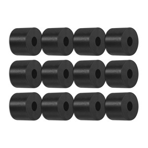 Unique Bargains Mechanical Anti-Vibration Durable Multipurpose Rubber Isolation Washers Black - 1 of 4