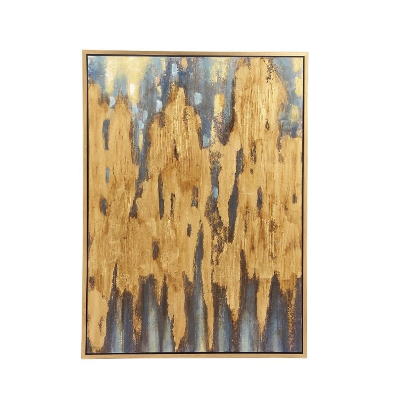Canvas Abstract Framed Wall Art with Gold Frame Brown - Olivia &#38; May, 5 of 16