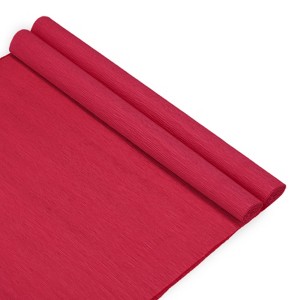 Unique Bargains Durable Soft Flexible Colorful Crepe Paper Variety of Colors 2 Pcs - 1 of 4