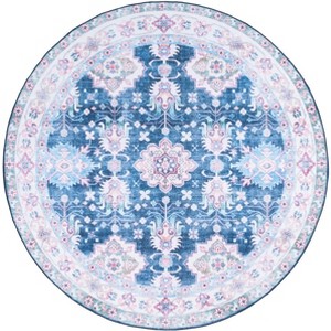 Martha Stewart Traditional MSRW196 Machine Washable Skid Resistant Power Loomed Indoor Rugs - 1 of 4