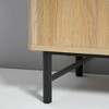 Functional 4-Door TV Cabinet with Adjustable Shelves and Cable Management, 66 Inch Media Console for Living Room - 2 of 4