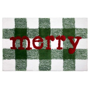 Avanti Linens Merry Plaid Rug - 1 of 3