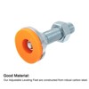 Unique Bargains Carbon Steel Non-Skid Adjustable Furniture Table Feet Leveling Feet - 3 of 4