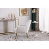 Upholstered Fabric Accent Chair for Living room - 4 of 4