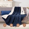 Heated Blanket Throw, Soft Washable Electric Blanket, Heating Blanket for Bedding, With 10 Heat Settings, Fast Heating - 2 of 4
