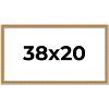 PosterPalooza | Refined Gold Picture Frame - UV Acrylic, Backing Board, Hanging Hardware Included - 2 of 4