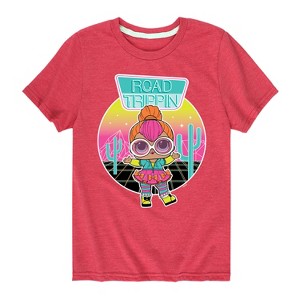 Boys' - LOL Surprise! - Neon Qt Road Trippin Short Sleeve Graphic T-Shirt - 1 of 4