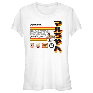 Juniors Womens Maruchan Anime Ramen T-Shirt - 1 of 4