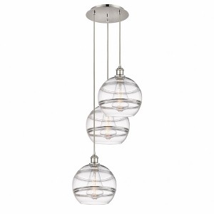Rochester - 3 Light Cord Hung Multi Pendant In Industrial Style-35.63 Inches Tall and 16.5 Inches Wide - 1 of 1