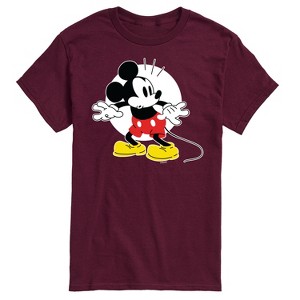 Men's - Disney - Mickey Surprised Short Sleeve Graphic T-Shirt - 1 of 4