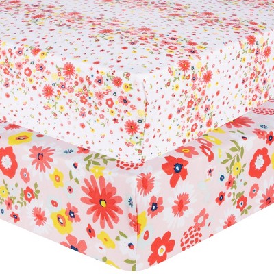 Sammy & Lou Fitted Crib Sheet - 2pk