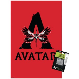 Trends International Avatar: Fire and Ash (2025) - Illustrated Logo Unframed Wall Poster Prints - 1 of 4