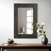 SpassWay 36"H 24"W Solid Wood Accent Mirrors Farmhouse Leaning Mirrors for Living Room Bedroom Entryway - 4 of 4