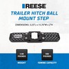 Reese Towpower Trailer Hitch Ball Mount Step with Cast Aluminum Construction for Automotive, Minivans, SUVs, Trucks, and Towing Needs - 2 of 4