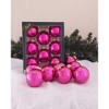 Christmas By Krebs - 67mm / 2.625" Designer Glass Baubles [8 Pieces] - 3 of 4