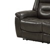 65" Imogen Active Sitting Chair Gray Leather-Aire - Acme Furniture - 2 of 4