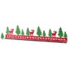 Metal Holiday Countdown Calendar Deer Accent Christmas Sign – Set of 2 by Melrose - 2 of 3
