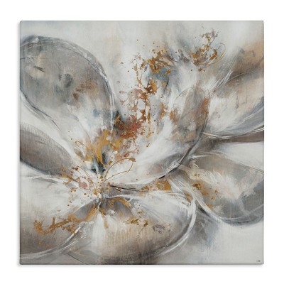 Stupell Industries Abstract Flower Bloom Painting, 30" x 30"