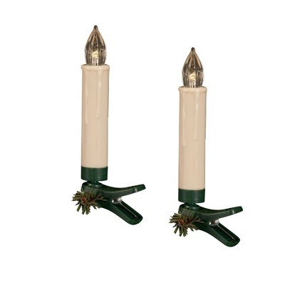 Melrose Clip-on Taper Candle (Set of 24)