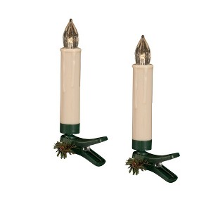 Melrose Clip-on Taper Candle (Set of 24) - 1 of 4