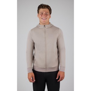 90 Degree By Reflex Mens Scuba Full Zip Hoodie - 1 of 3