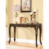 Jennifer Traditional Cabriole Sofa Table Dark Red - HOMES: Inside + Out - 2 of 3