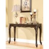 Jennifer Traditional Cabriole Sofa Table Dark Red - HOMES: Inside + Out - image 2 of 3