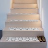 World Rug Gallery Contemporary Trellis Non-Slip Stair Treads - 2 of 4