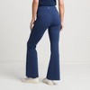 Lands' End Women's Active Hi Impact High Rise Slim Flare Pants - 2 of 4